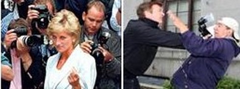 Paparazzi and work and/or Incidents for which they were Invoived