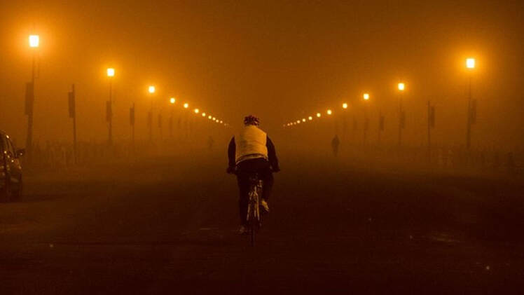 The World's Most Polluted Capital City is New Delhi, India as of 4-4-2022