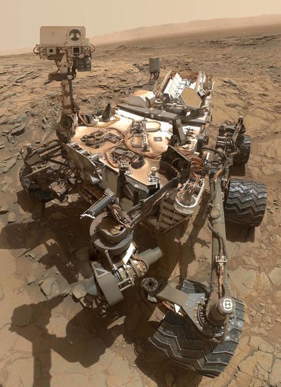 Mars Landing of the Curiosity Rover (2012)
