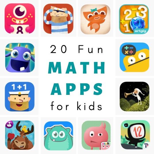 Children's educational video games, including 13 Best Math Apps for Kids That Engage and Boost Learning