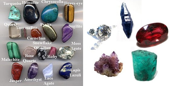 Gemstones including a List