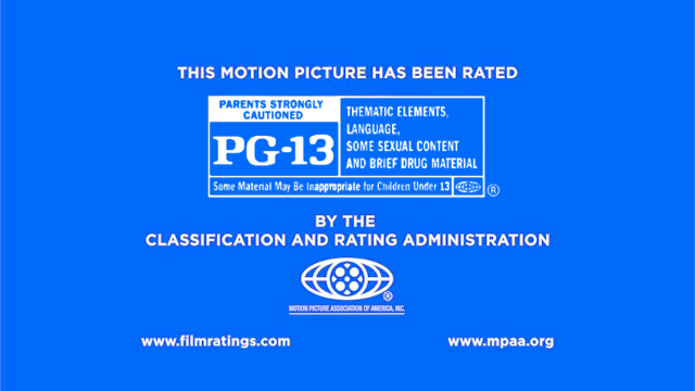 MPAA Rating PG-13