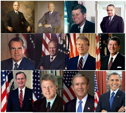 Presidents Since 1950