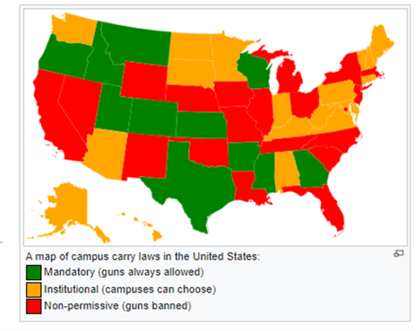 Campus Carry in the United States