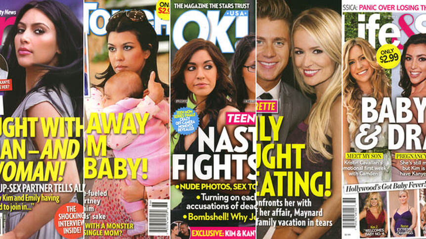 Celebrity Gossip Magazines, vs. Tabloid Journalism