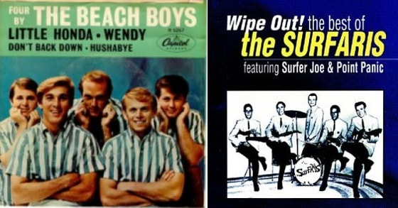 Surfing Music, including a List of Surfing Music Groups